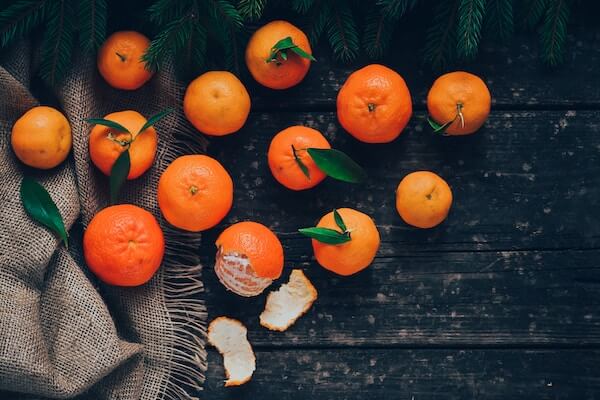 Winter fruits oranges help you get over a cold